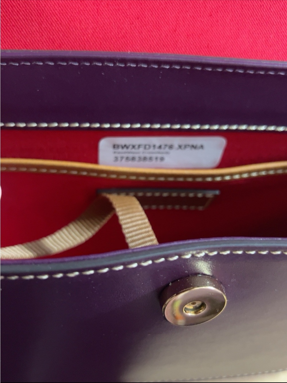 Dooney & Bourke Wexford East/West Leather Crossbody Bag NWT - Picture 7 of 10